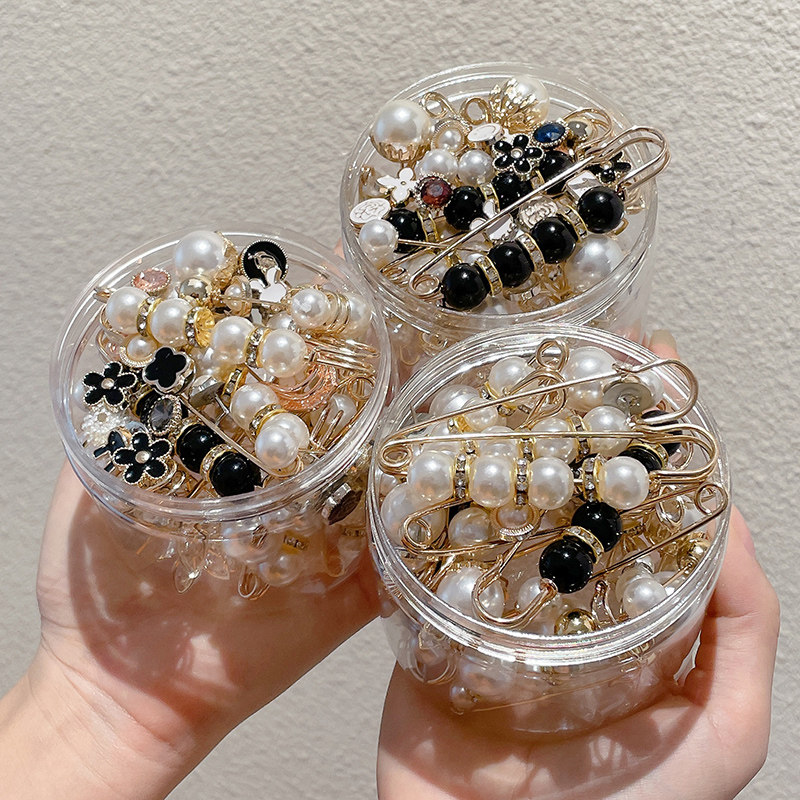 收腰神器防走光胸针配饰固定衣服