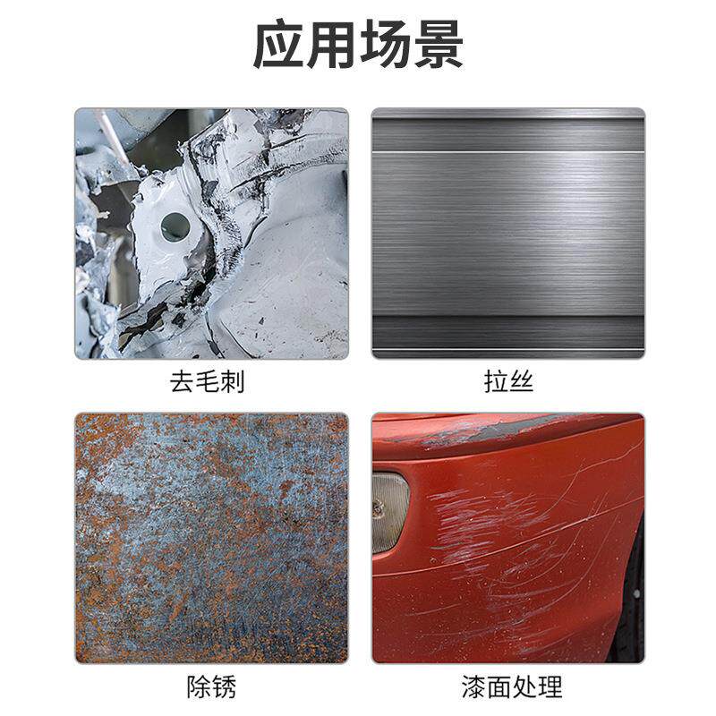3 m 7447工业百洁布含砂打磨抛光拉丝布研磨不锈钢清洁去毛刺研磨