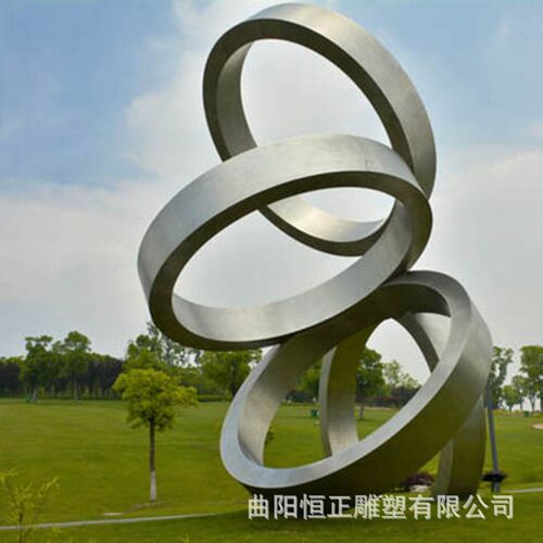 户外大型不锈钢雕塑城市广场公园校园户外景观雕塑地标雕塑