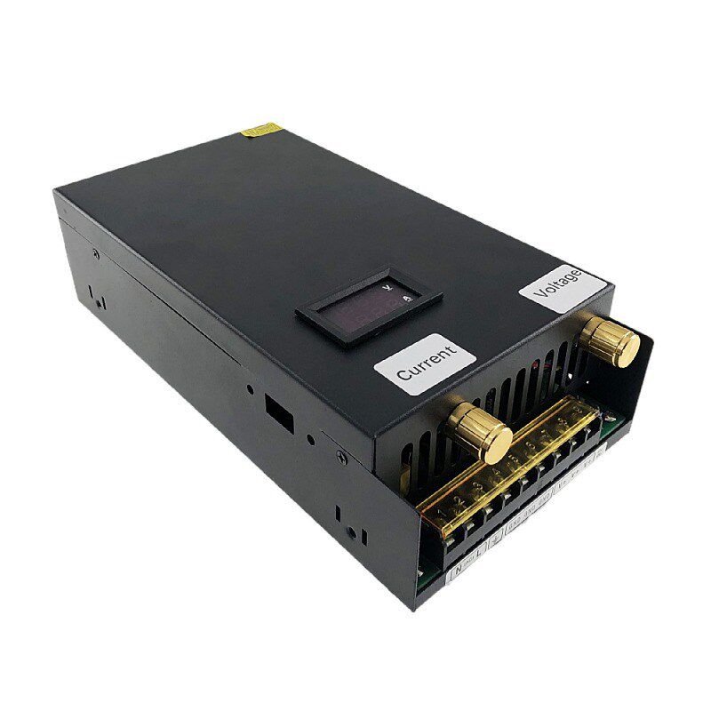 220v大功率直流电源led24伏可调数显带风扇集中供电开关电源1500W