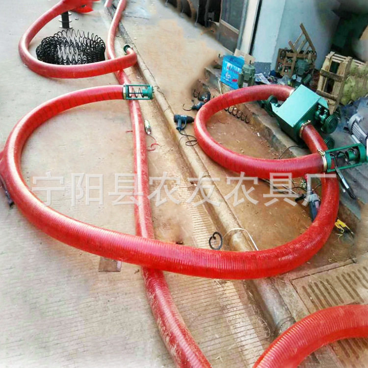 玉米吸粮机不用装袋蛟龙上料电动软管吸谷机粮库装跺机