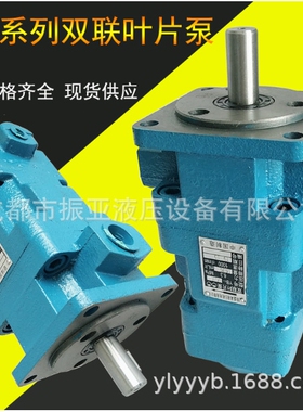 双联叶片泵YB1-12/12YB1-25/25YB1-25/16YB1-16/16齿轮油泵 机床