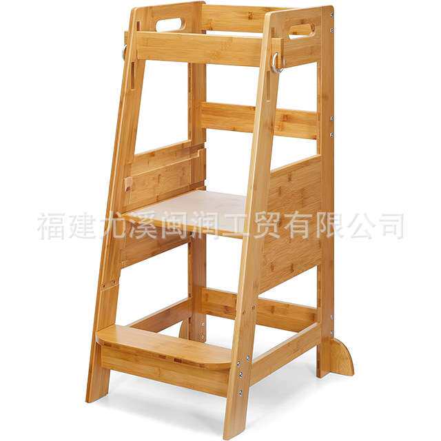 儿童洗手凳宝宝脚踩凳洗漱台阶洗手凳脚踏凳蒙氏带扶手站立学习塔
