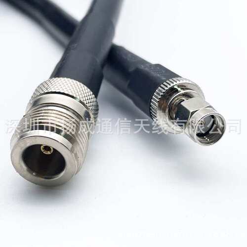 LMR400 RG8U射频同轴连接线N母转SMA公N-JJ连接头50ohm同轴线
