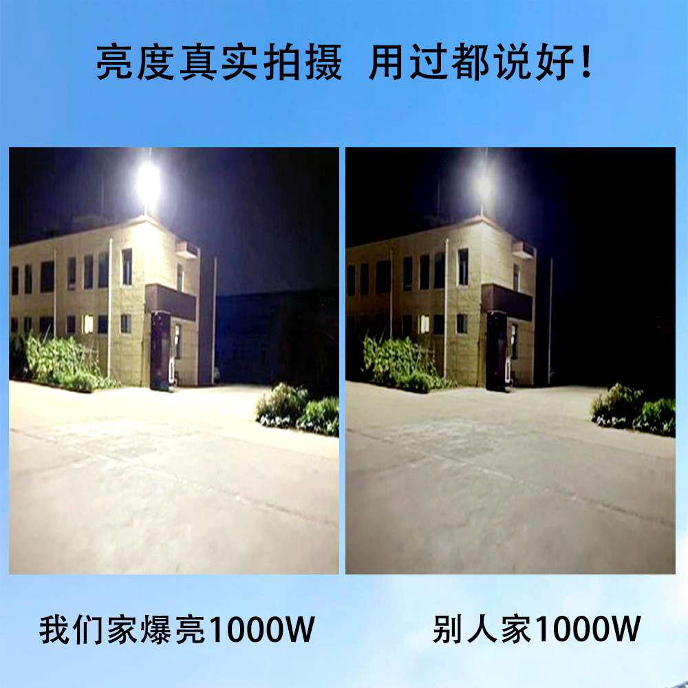 跨境新款led太阳能路灯感应灯庭院壁灯室外超亮围墙照明探照灯