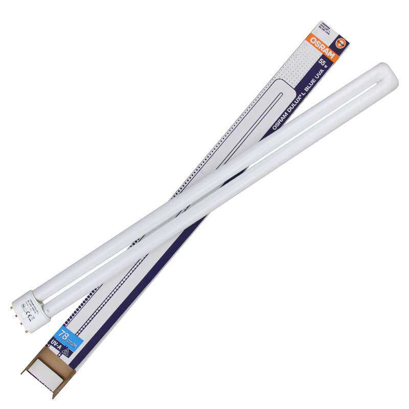 OSRAM欧司朗UVA紫外线晒版灯管DULUX L 55W/78 BL无影胶固化光管