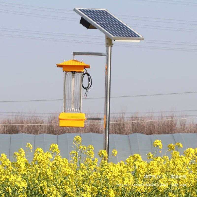 太阳能杀虫诱虫灯捕虫全自动灭虫养殖户外果园防水茶园农用频振式