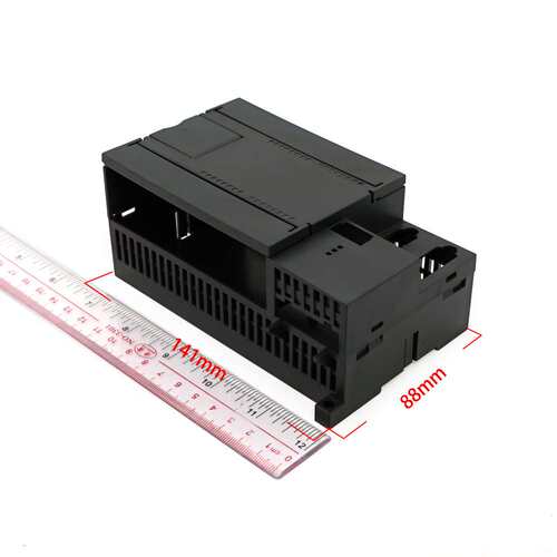 奥科姆141x88x62导轨控制外壳塑料材外壳PLC工控盒仪表壳体P33