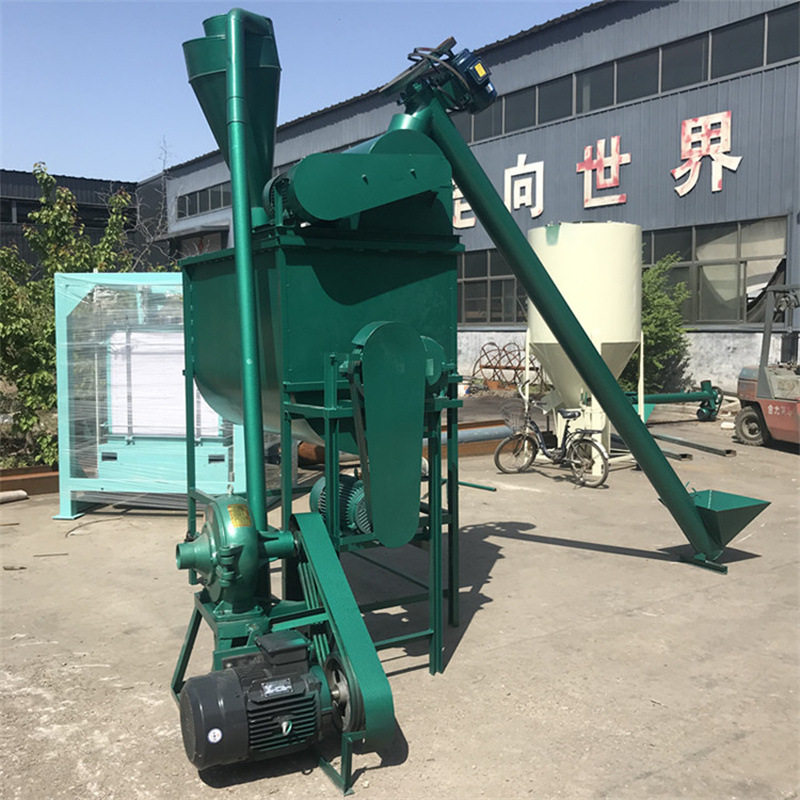 莜麦杂粮打面磨面机全自动面粉生产设备小型碾米制糁面粉机