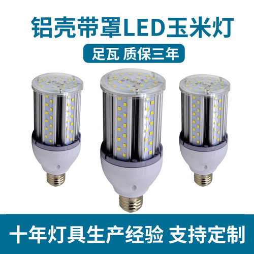 LED铝材带罩防水玉米灯泡