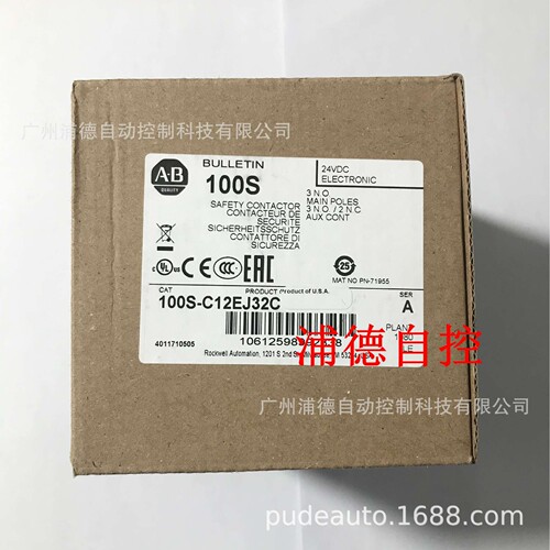 A-B交流接触器100S-C12EJ32C原装进口100-C12E*10+100S-F