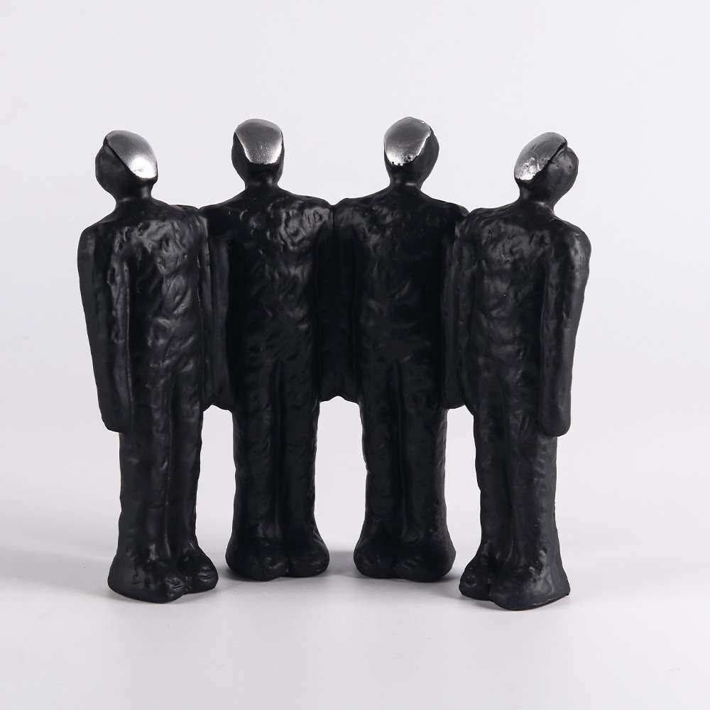 现代简约艺术品抽象人物雕塑仰望者家居摆件样板房展厅桌面装饰品