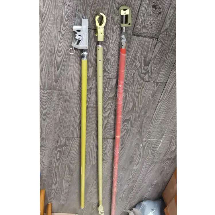 10KV配网带电作业绝缘双头撑杆G-STCG-1可调式导线夹持杆锁杆