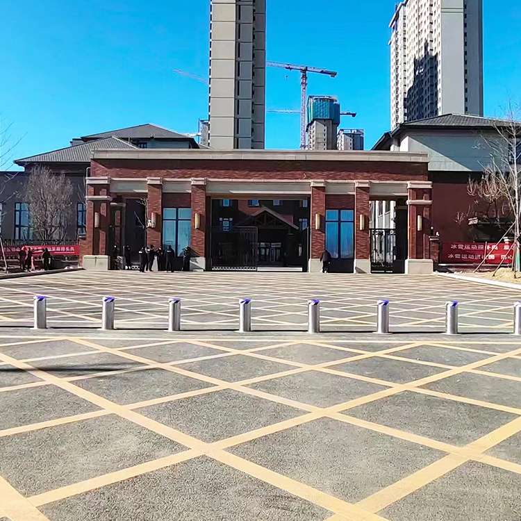 升降柱厂家304不锈钢工厂 防撞柱电动地桩全自动液压升降柱
