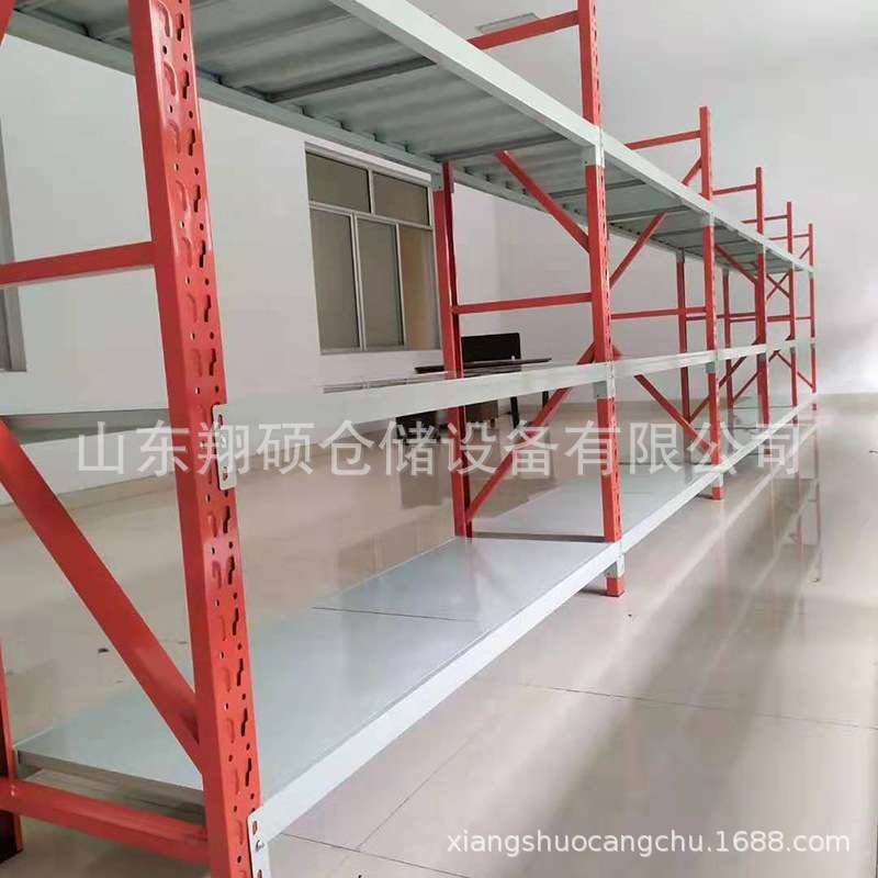 汽配库房中型货架 工具零件分类架 层板加强筋结构 工厂直发图片