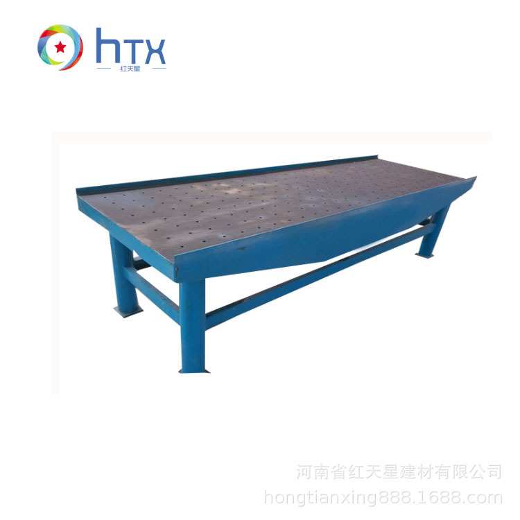 水泥混凝土预制件生产设备 塑料模具振动台 水泥预制构件布料机