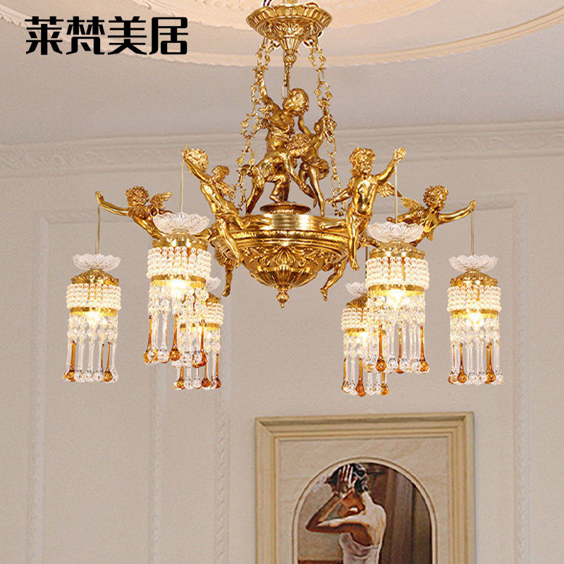 莱梵美居法式欧式水晶吊灯全