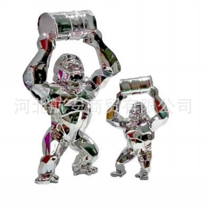 现代简约创意卡通可爱水转印y工艺品儿童房软装饰品装饰摆件雕塑