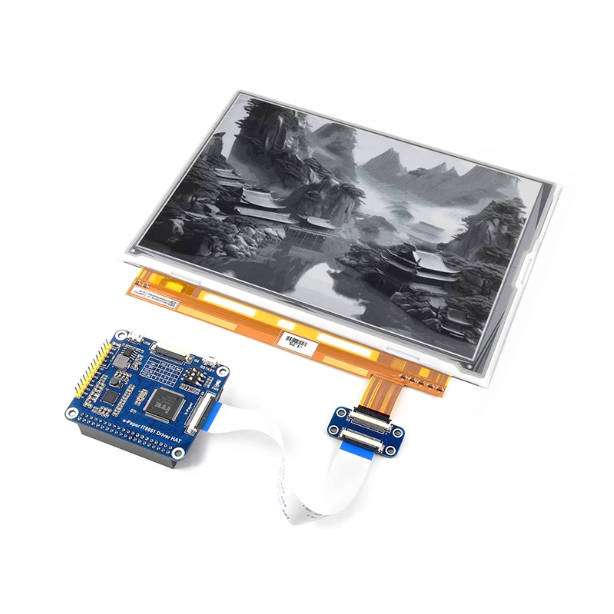 9.7寸墨水屏电子纸 1200&times;825分辨率 可接树莓派/STM32