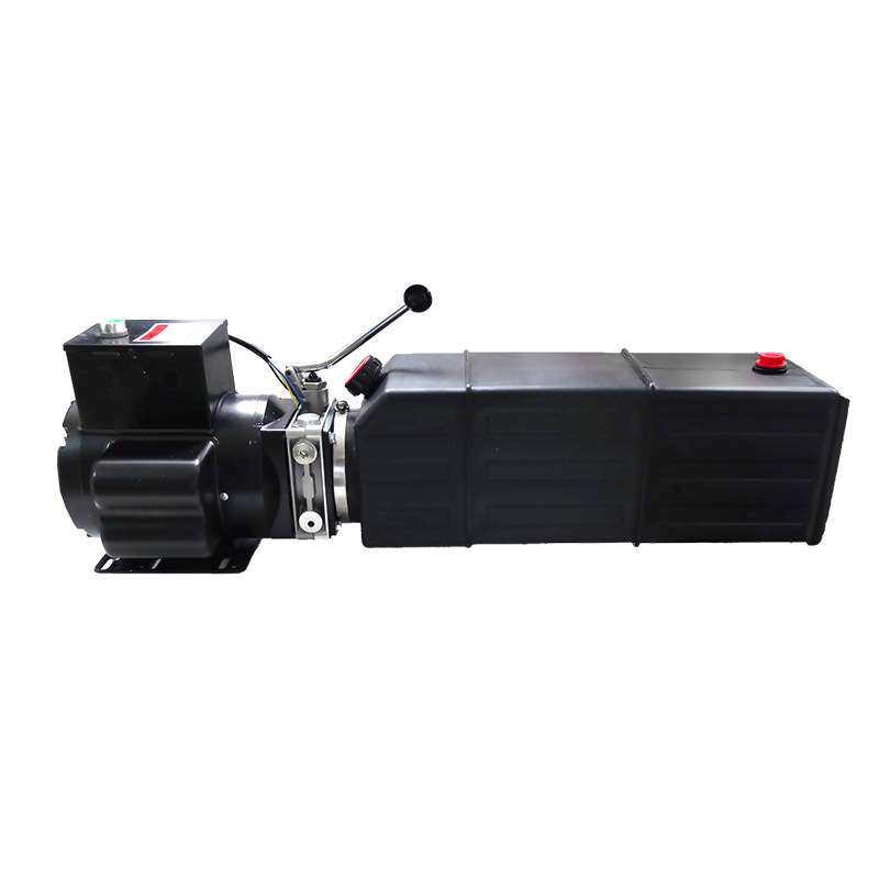 110V/220V3hp汽车举升机液压动力单元总成单作用小剪大剪液压泵站