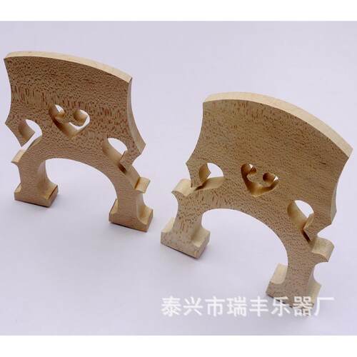 高档低音大贝司马倍大提琴马码桥乐器配件型号齐全