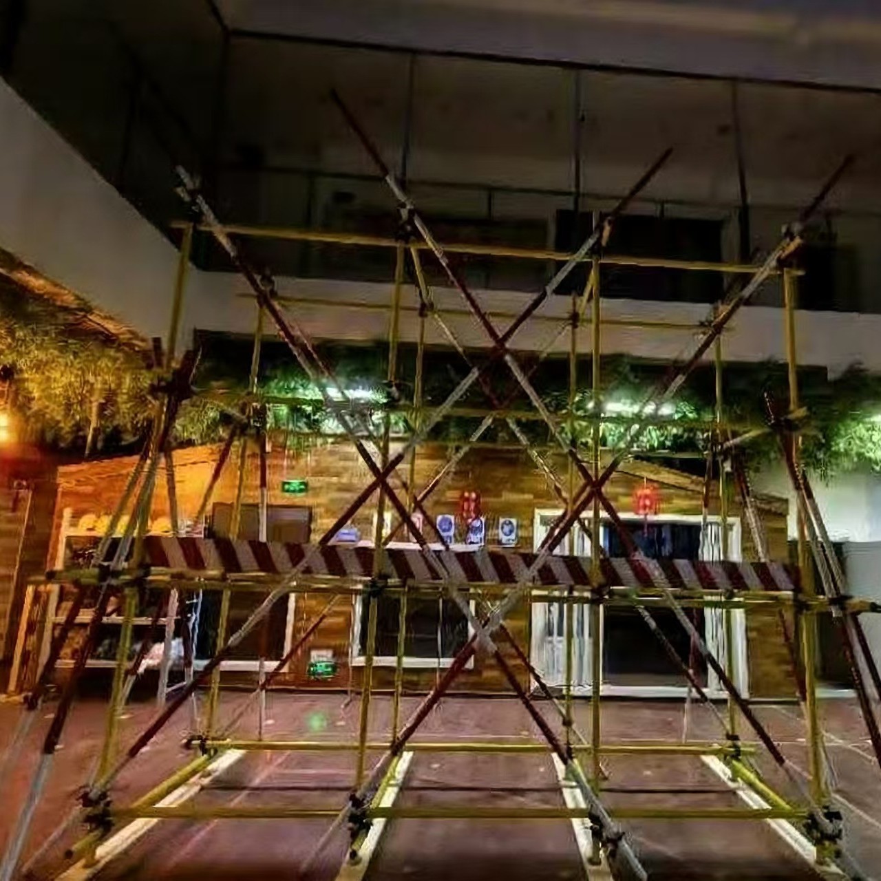 登高架设移动平台跨越架培训学校专用脚手架盘扣架登高架教学设备