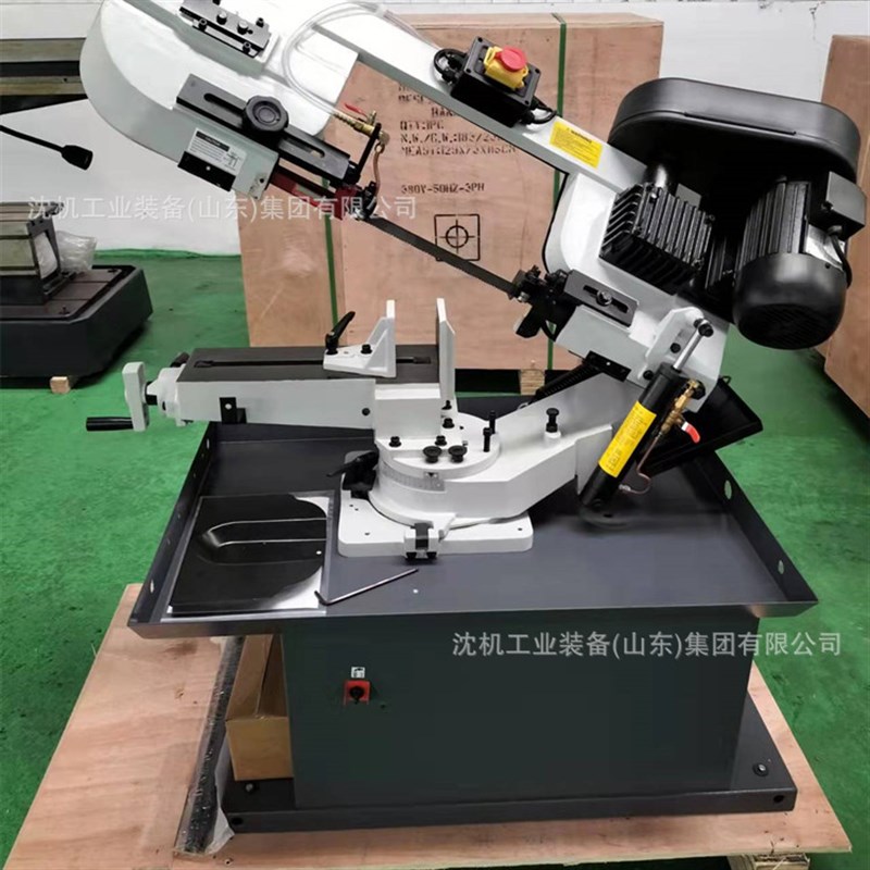 沈机现货BS-712N锯床  液压金属带锯床 Y小型角度锯床