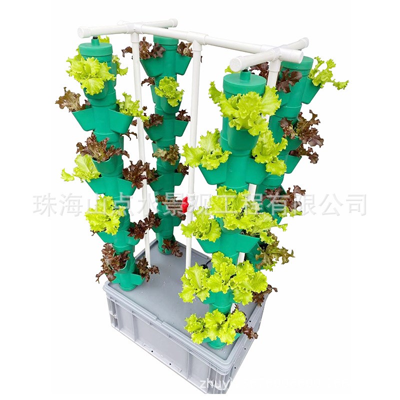 无土栽培水培蔬菜机家庭室内阳台种菜竹节盆智能箱自动Y管道式设