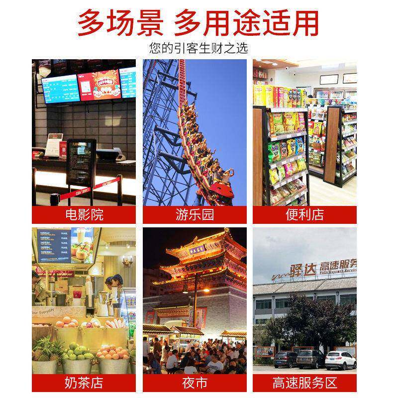BFEmicfT自肠动旋转匠香烤工烧商烤炉用摆摊热狗机烤串机家用自动