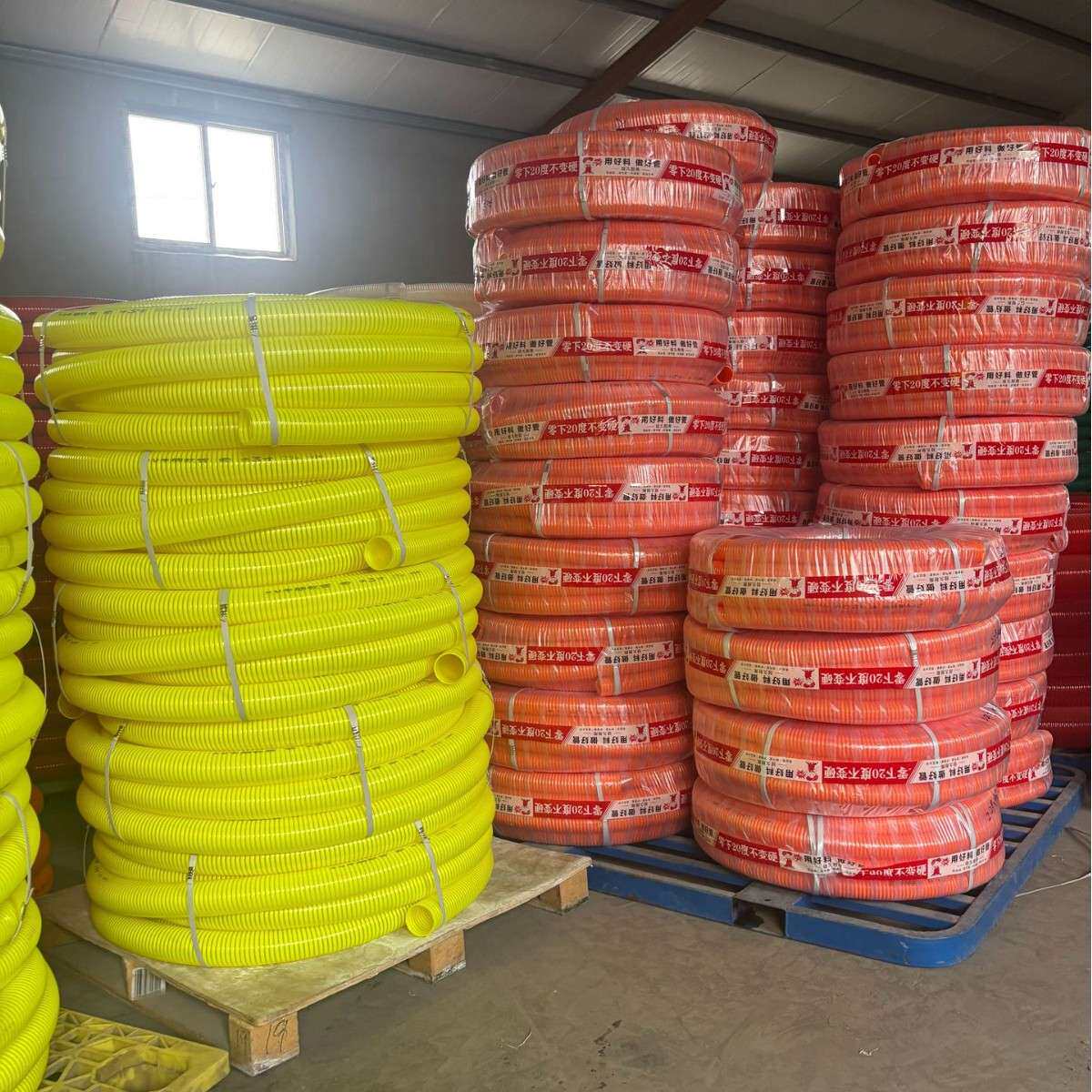PVC螺旋牛筋塑料管泳池排水管 下水道污水管尺寸齐全1寸 2寸 3寸