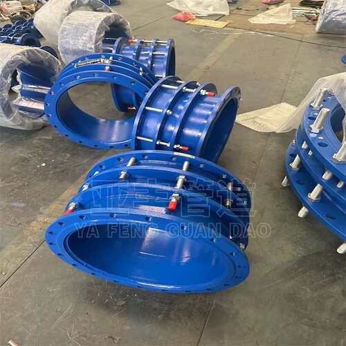 DN300钢制双法兰限位伸缩器 不锈钢传力接头 B2F管道补偿接头