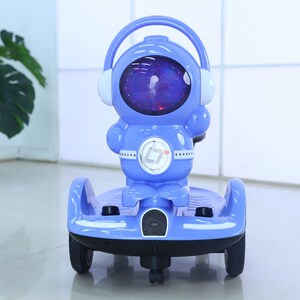 新款儿童电动卡丁车平衡漂移车小孩玩具遥控童车婴幼儿充电旋转车