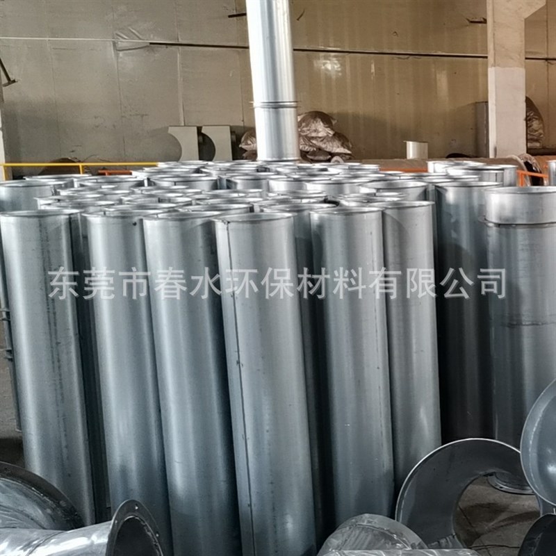 除尘器设备厂生i产镀锌螺旋管不锈钢焊接通风管弯头等通风管配件