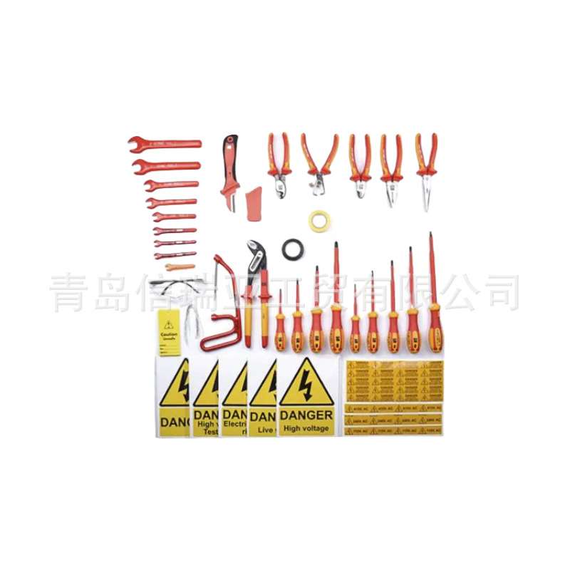 欧时电子RS PRO 电工工具29件套 136-3402 绝缘电工钳子套装