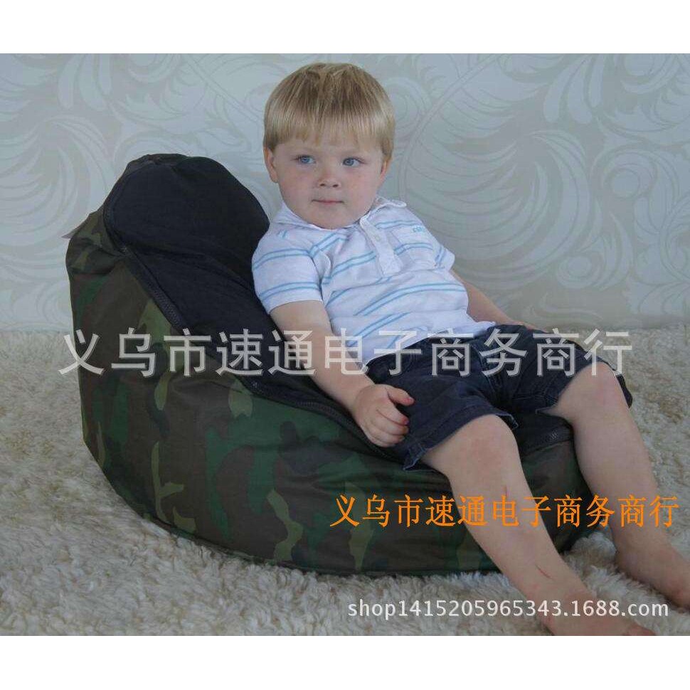 外贸热销婴儿懒人沙发床 布艺豆袋沙发床儿童沙发 domo chair