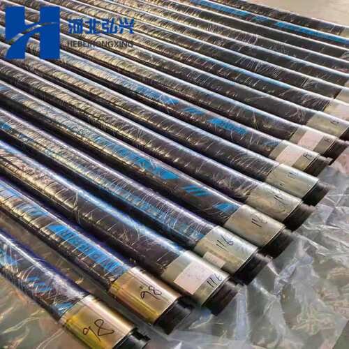三/一湿喷机台车末端钢丝加强软管 DN80*4.5米耐磨软管 喷浆头