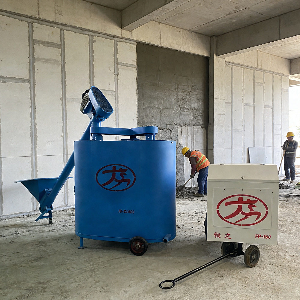 建筑施工地暖屋面墙体施工水泥发泡机小型预制砌块泡沫混凝土机