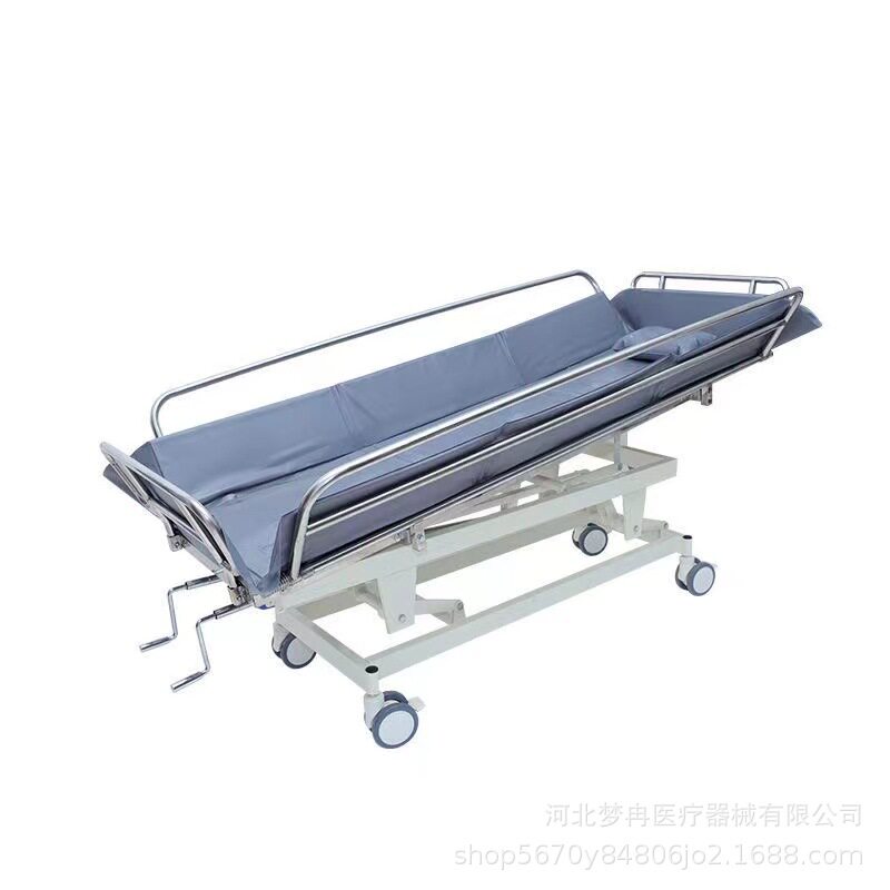 老年人洗澡床洗澡车卧床病人洗澡床多功能沐浴推车床成人护理浴床