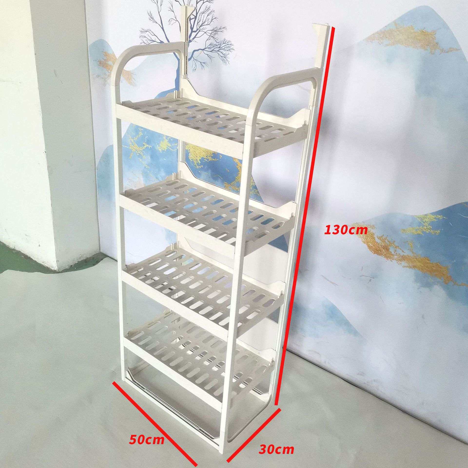 架子商店展示架广告上墙堆放陈列架摆摊多层超市展示网格货架专用