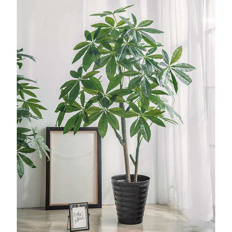 落地式大型仿真绿植发财树仿真树假树客厅装饰盆景假树仿生植物