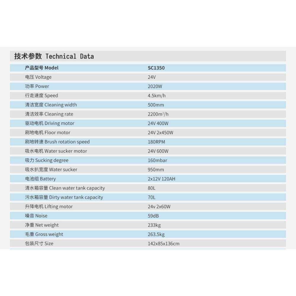 超洁亮SC1350静音型驾驶式洗地机进口马达新款控板工厂商业促销