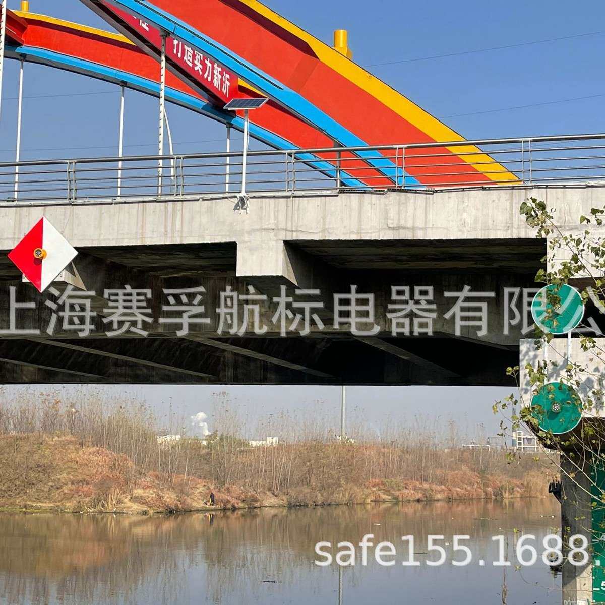 上海赛孚、桥涵标灯灯太阳能桥柱灯桥梁浄高标志灯S-FDHB200型