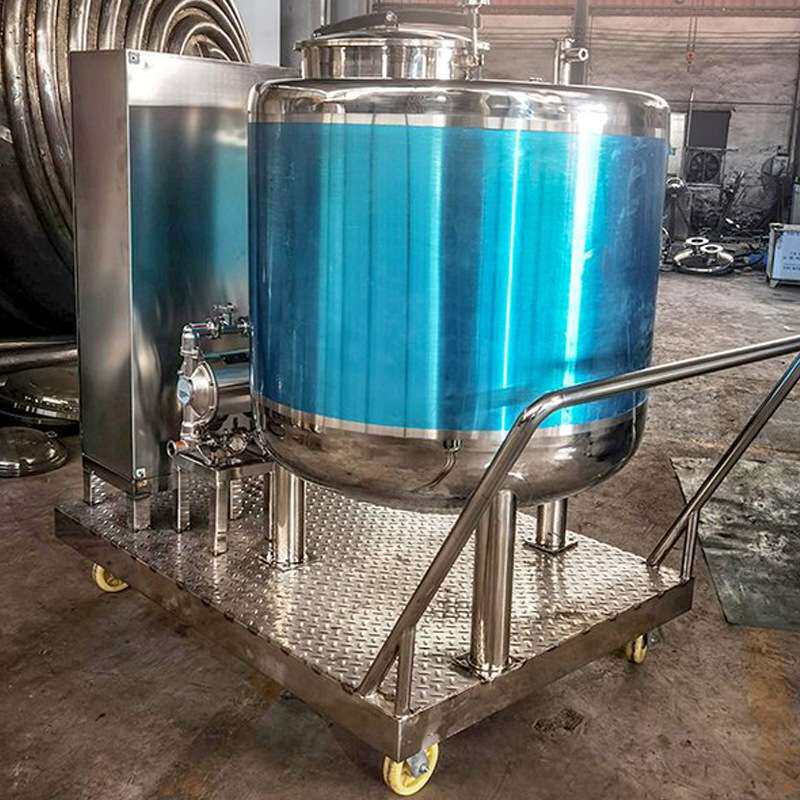 不锈钢化工桶耐压保温储罐 食品级304带盖立式带电加热循环式储罐
