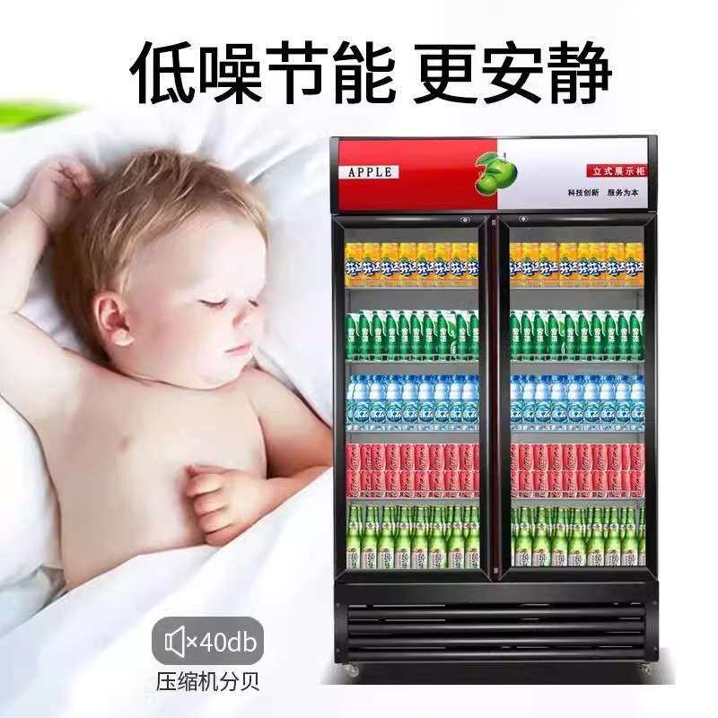 冷藏展示柜单门饮料柜商用双开门保鲜柜立式三门啤酒冰柜冰箱工厂
