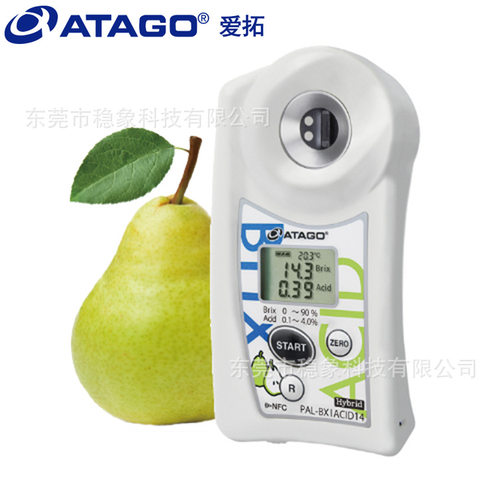 ATAGO（爱拓）PAL-BX/ACID 14 雪梨丰水梨糖酸度计/梨酸度计
