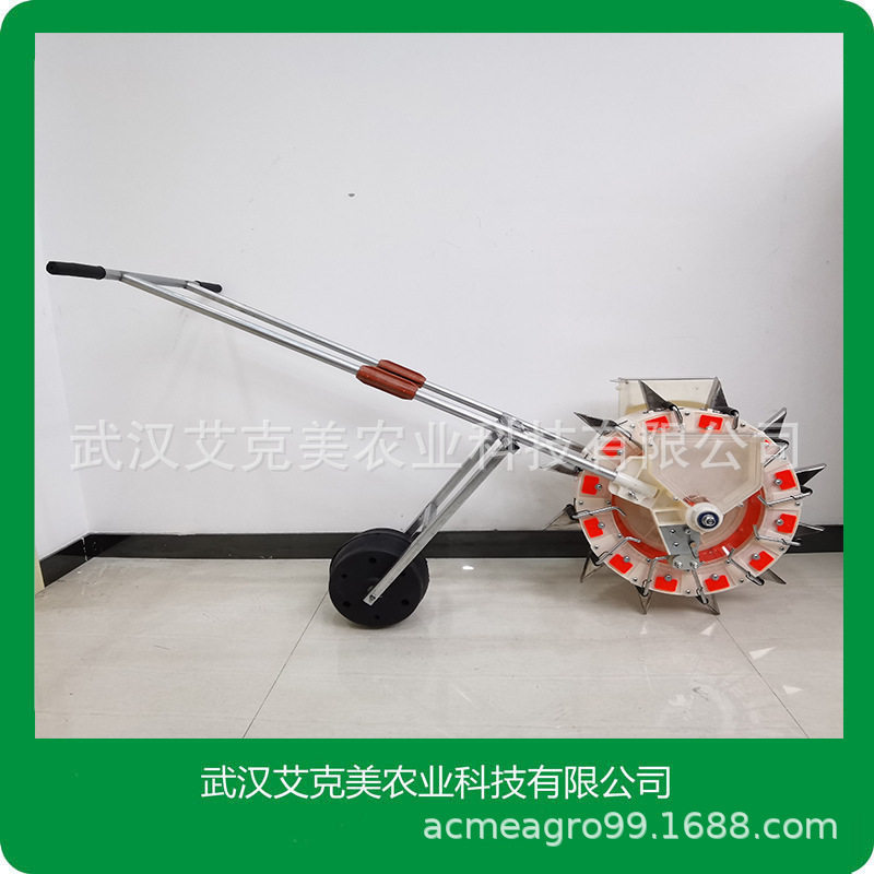 手推双种箱玉米谷子高粱播种机播种器蔬菜白菜萝卜辣椒芝麻点播器