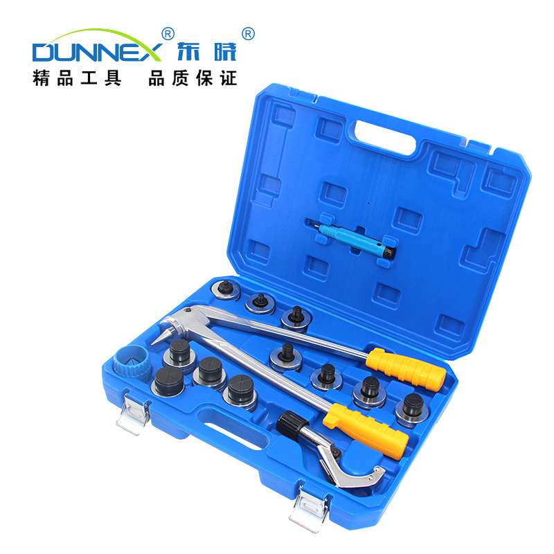 CT-100-L(C款塑盒)10-42mm手动杠杆式杯型口胀管器 铜管胀管套装