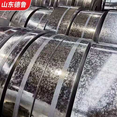 厂家直供SPCCQ235镀锌带钢DX51D光亮钢带 定尺开平分条镀锌带