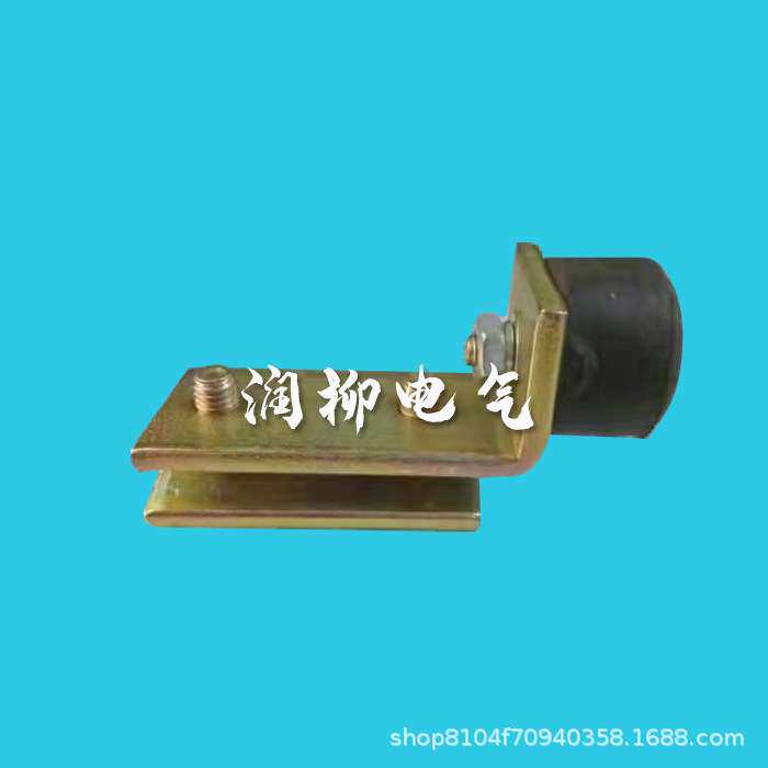 六轮板式滑车，吊移门专用滑轮，C型钢轨道滑槽W65