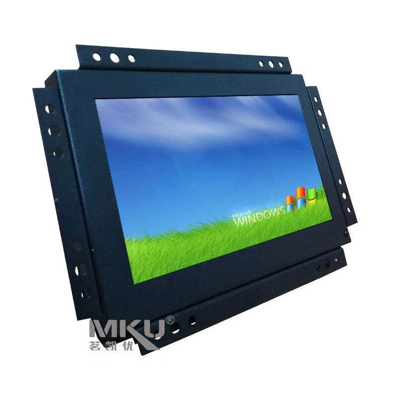 7寸监视器金属壳嵌入式液晶显示器VGA HDMI BNC AV视频显示器